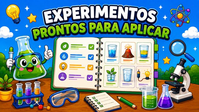 Experimentos Prontos para Aplicar